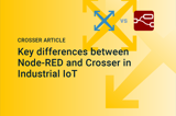 Crosser Differences with Node RED